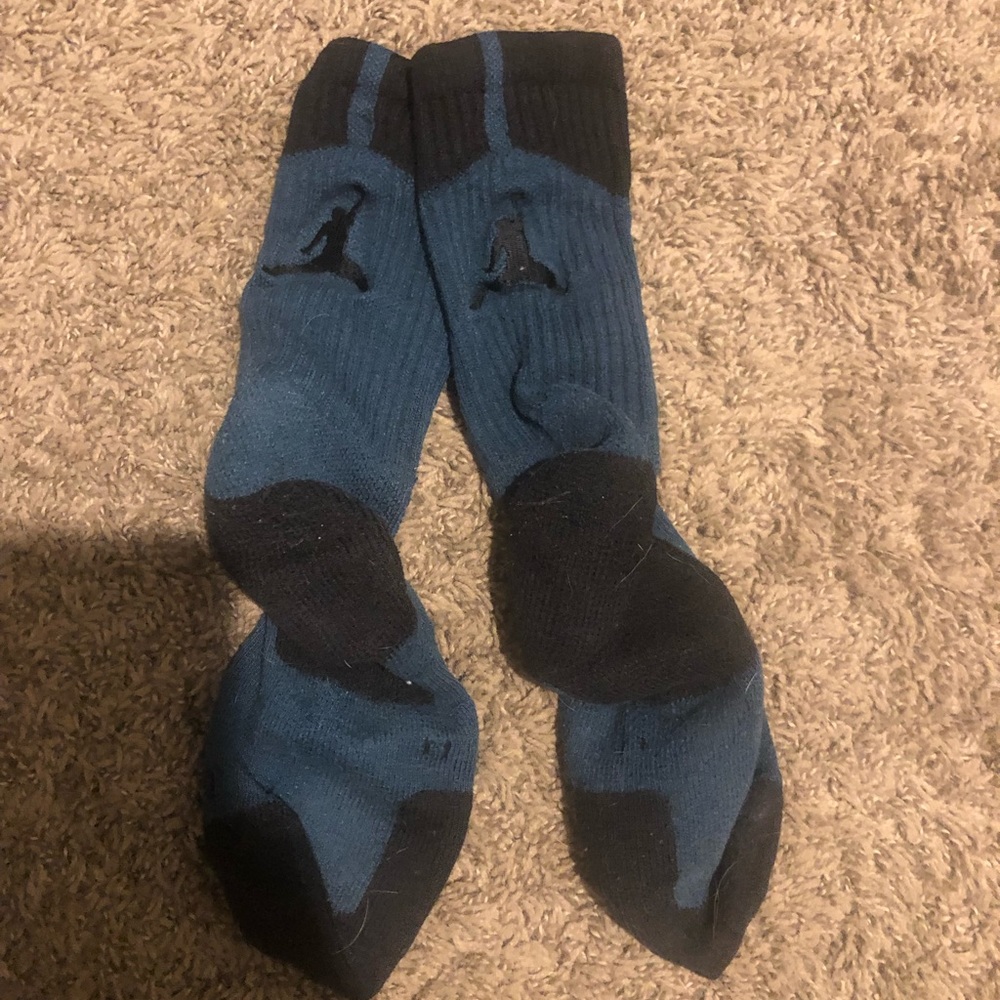 Jordan dri fit socks dark green